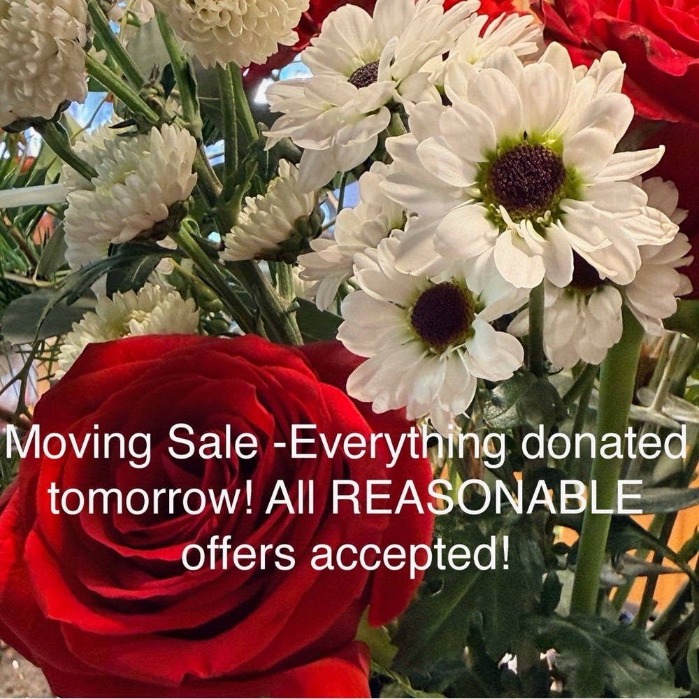MOVING SALE! Everything Goes!
